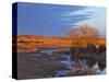 Bathed in Sunset Light the Calamus River in Loup County, Nebraska, USA-Chuck Haney-Stretched Canvas