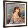 Bather, 1887-Pierre-Auguste Renoir-Framed Giclee Print