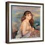 Bather, 1887-Pierre-Auguste Renoir-Framed Giclee Print