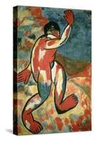 Bather, 1911-Kasimir Malevich-Stretched Canvas