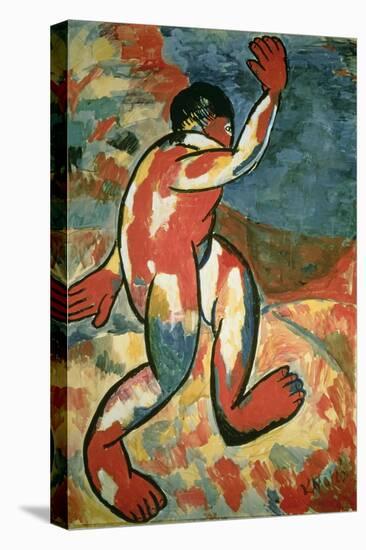 Bather, 1911-Kasimir Malevich-Stretched Canvas