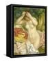 Bather Arranging Her Hair, 1893-Pierre-Auguste Renoir-Framed Stretched Canvas