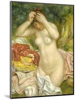 Bather Arranging Her Hair, 1893-Pierre-Auguste Renoir-Mounted Giclee Print