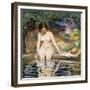 Bather; Baigneuse, 1910-Henri Lebasque-Framed Giclee Print