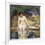 Bather; Baigneuse, 1910-Henri Lebasque-Framed Giclee Print