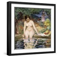 Bather; Baigneuse, 1910-Henri Lebasque-Framed Giclee Print