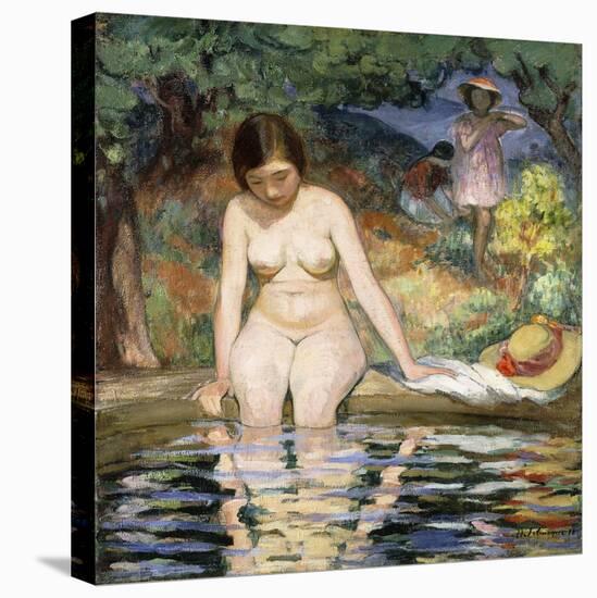 Bather; Baigneuse, 1910-Henri Lebasque-Stretched Canvas