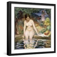 Bather; Baigneuse-Henri Lebasque-Framed Giclee Print