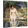 Bather; Baigneuse-Henri Lebasque-Stretched Canvas