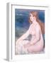 Bather (Blonde Bather II) 1882-Pierre-Auguste Renoir-Framed Giclee Print