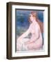 Bather (Blonde Bather II) 1882-Pierre-Auguste Renoir-Framed Giclee Print