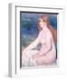 Bather (Blonde Bather II) 1882-Pierre-Auguste Renoir-Framed Giclee Print