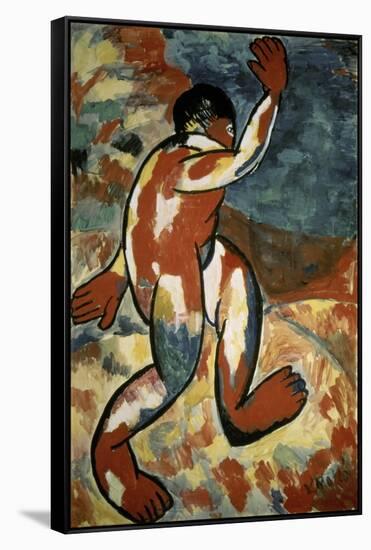 Bather, c.1911-Kasimir Malevich-Framed Stretched Canvas