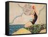 Bather, c.1925-René Vincent-Framed Stretched Canvas