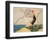 Bather, c.1925-René Vincent-Framed Giclee Print