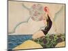 Bather, c.1925-René Vincent-Mounted Giclee Print