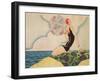 Bather, c.1925-René Vincent-Framed Giclee Print