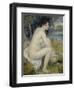 Bather Drying Herself, 1883-Pierre-Auguste Renoir-Framed Giclee Print