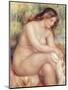 Bather Drying Herself, circa 1910-Pierre-Auguste Renoir-Mounted Giclee Print