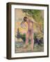 Bather Drying Himself at St. Tropez, 1893-Henri Edmond Cross-Framed Giclee Print