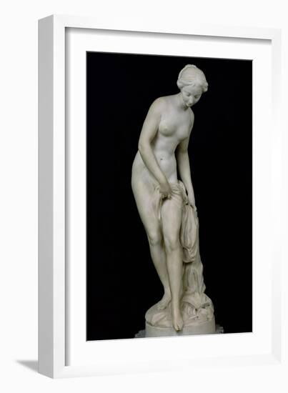 Bather Getting into a Bath, 1757-Etienne-Maurice Falconet-Framed Giclee Print