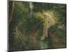 Bather in the Woods, 1895-Camille Pissarro-Mounted Giclee Print