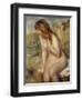 Bather Seated on a Rock, 1892-Pierre-Auguste Renoir-Framed Giclee Print