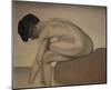 Bather Sitting on a Rock-Félix Vallotton-Mounted Giclee Print