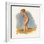 'Bather Standing', 1946-Pierre-Auguste Renoir-Framed Giclee Print