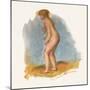 'Bather Standing', 1946-Pierre-Auguste Renoir-Mounted Giclee Print