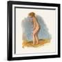 'Bather Standing', 1946-Pierre-Auguste Renoir-Framed Giclee Print