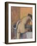 Bather Stepping into a Tub, c.1890-Edgar Degas-Framed Giclee Print