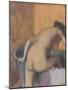 Bather Stepping into a Tub, c.1890-Edgar Degas-Mounted Giclee Print