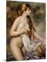 Bather with Long Hair-Pierre-Auguste Renoir-Mounted Art Print