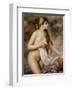 Bather with Long Hair-Pierre-Auguste Renoir-Framed Art Print