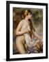 Bather with Long Hair-Pierre-Auguste Renoir-Framed Art Print