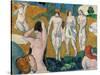 Bathers, 1889-Emile Bernard-Stretched Canvas