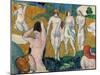 Bathers, 1889-Emile Bernard-Mounted Giclee Print