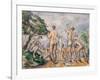 Bathers, 1890-92-Paul Cézanne-Framed Giclee Print