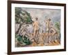 Bathers, 1890-92-Paul Cézanne-Framed Giclee Print