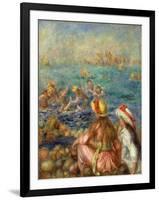 Bathers, 1892-Pierre-Auguste Renoir-Framed Giclee Print