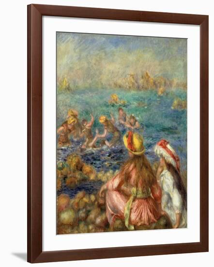 Bathers, 1892-Pierre-Auguste Renoir-Framed Giclee Print