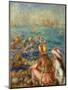 Bathers, 1892-Pierre-Auguste Renoir-Mounted Giclee Print