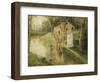 Bathers, 1896-Camille Pissarro-Framed Premium Giclee Print