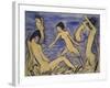 Bathers, 1913-Otto Mueller-Framed Giclee Print