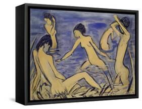 Bathers, 1913-Otto Mueller-Framed Stretched Canvas