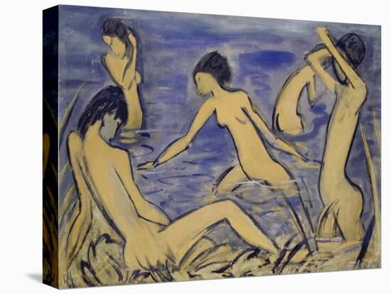 Bathers, 1913-Otto Mueller-Stretched Canvas