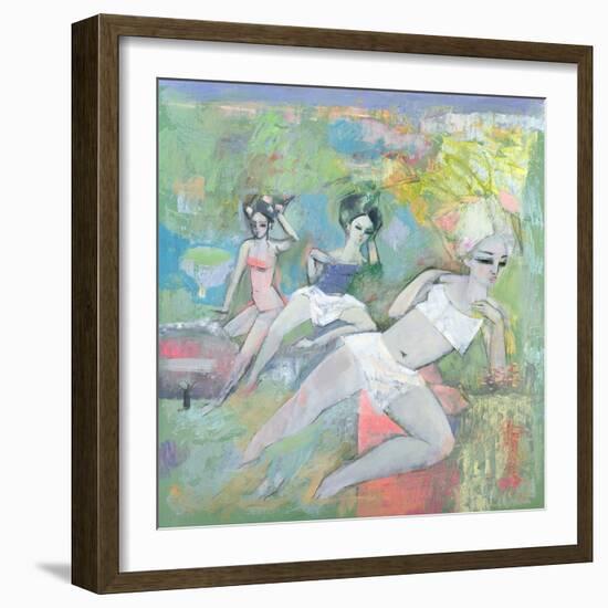 Bathers, 1996-Endre Roder-Framed Giclee Print