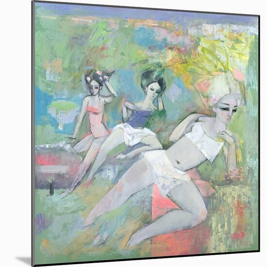 Bathers, 1996-Endre Roder-Mounted Giclee Print