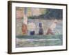 Bathers at Asnieres, 1884-Georges Seurat-Framed Giclee Print